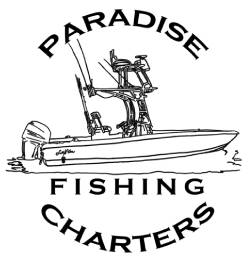 Paradise Fishing Charters logo.